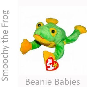SMOOCHY THE FROG born October 1, 1997 NWT rare and collectible